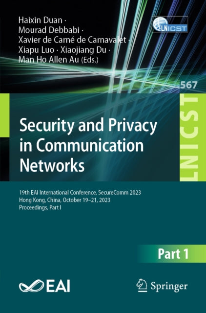 Lecture Notes of the Institute for Computer Sciences, Social Informatics and Telecommunications Engineering