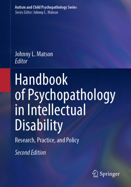 Autism and Child Psychopathology Series