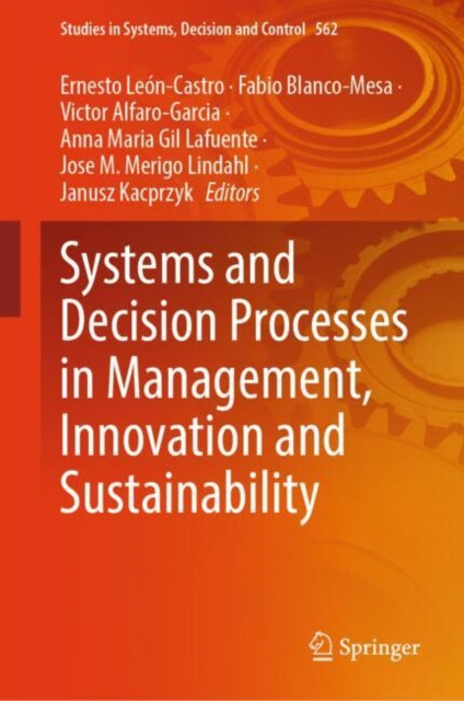 Studies in Systems, Decision and Control