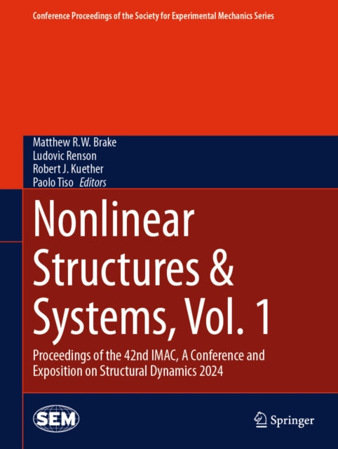Conference Proceedings of the Society for Experimental Mechanics Series