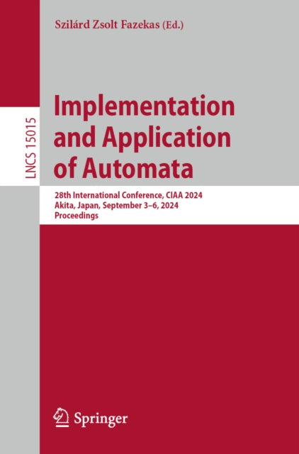 Lecture Notes in Computer Science