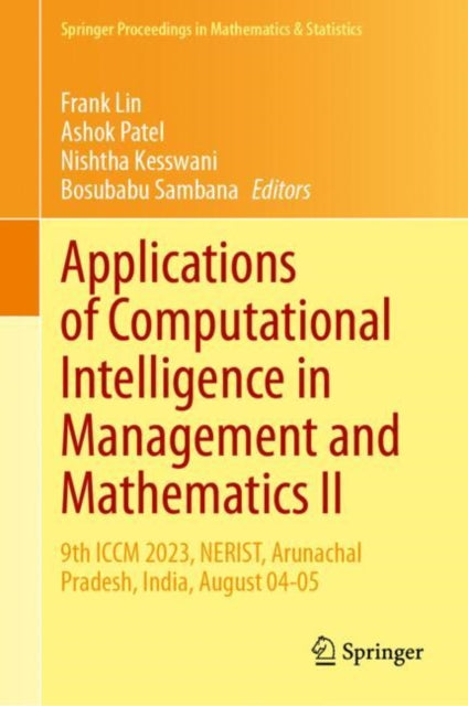 Springer Proceedings in Mathematics & Statistics