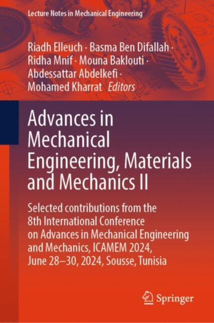 Lecture Notes in Mechanical Engineering
