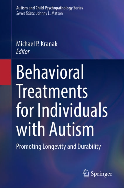 Autism and Child Psychopathology Series
