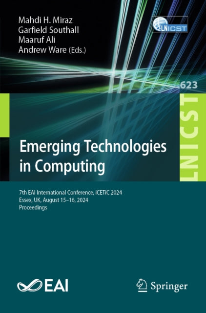 Lecture Notes of the Institute for Computer Sciences, Social Informatics and Telecommunications Engineering