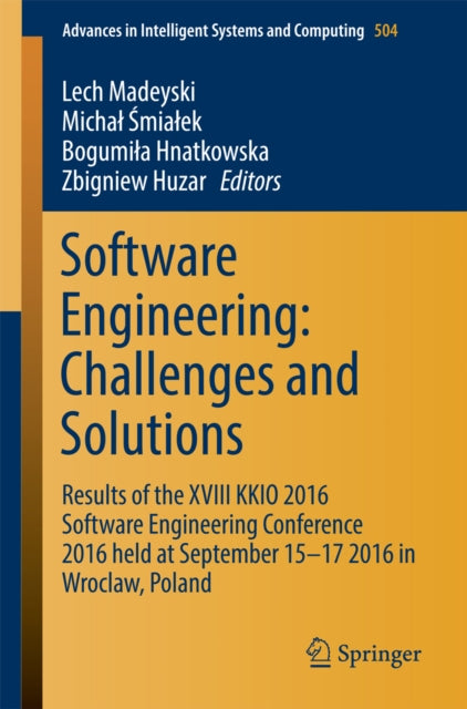 Advances in Intelligent Systems and Computing