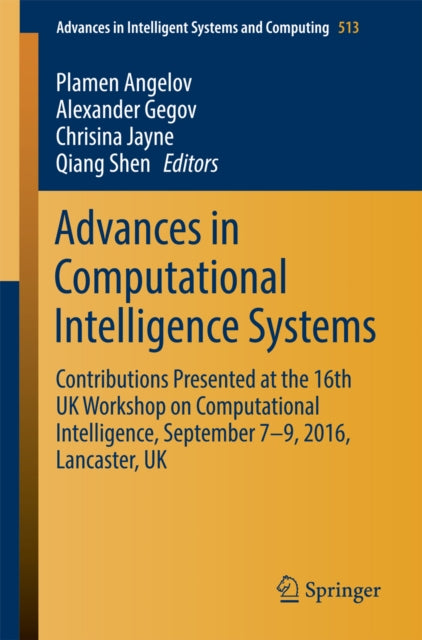 Advances in Intelligent Systems and Computing