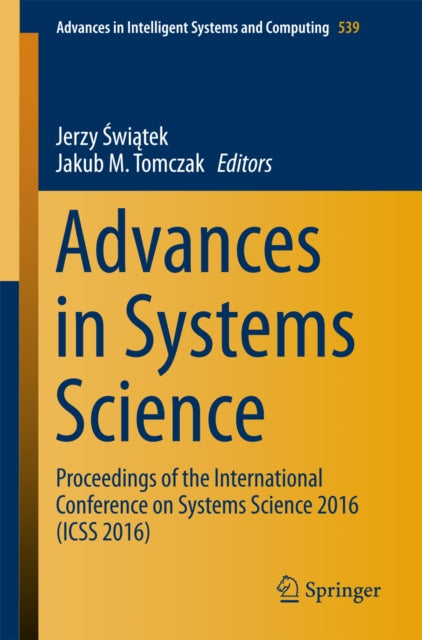 Advances in Intelligent Systems and Computing