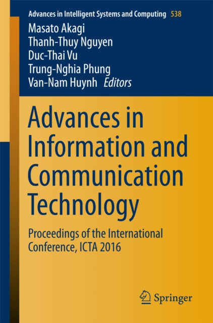 Advances in Intelligent Systems and Computing