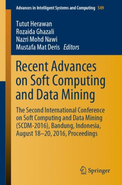 Advances in Intelligent Systems and Computing