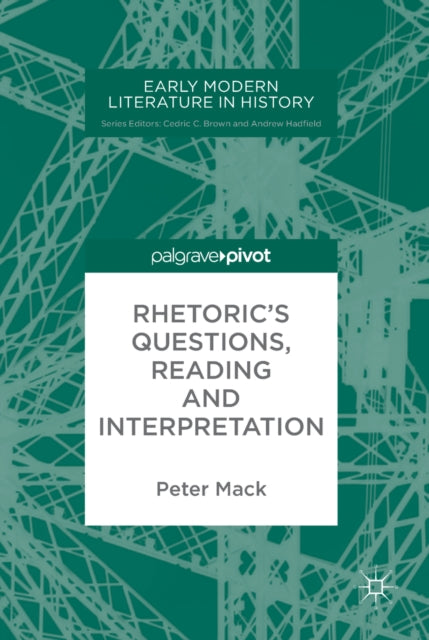 Early Modern Literature in History