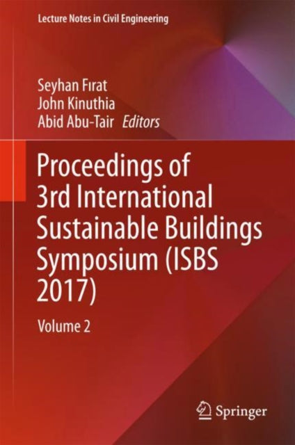 Proceedings of 3rd International Sustainable Buildings Symposium (ISBS 2017)