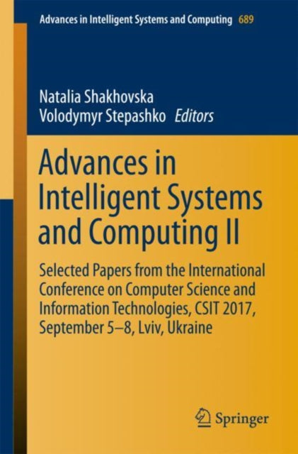 Advances in Intelligent Systems and Computing