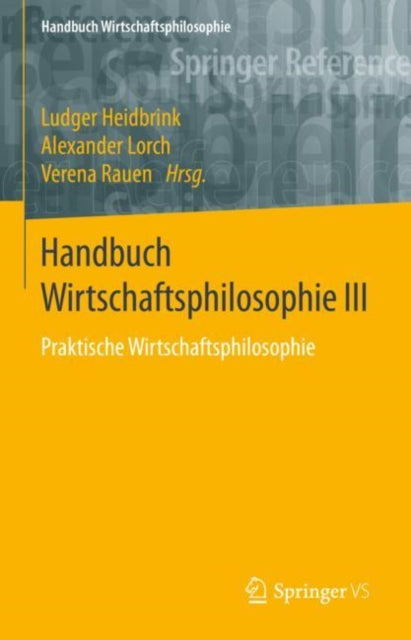 Handbuch Wirtschaftsphilosophie