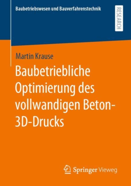 Baubetriebswesen und Bauverfahrenstechnik