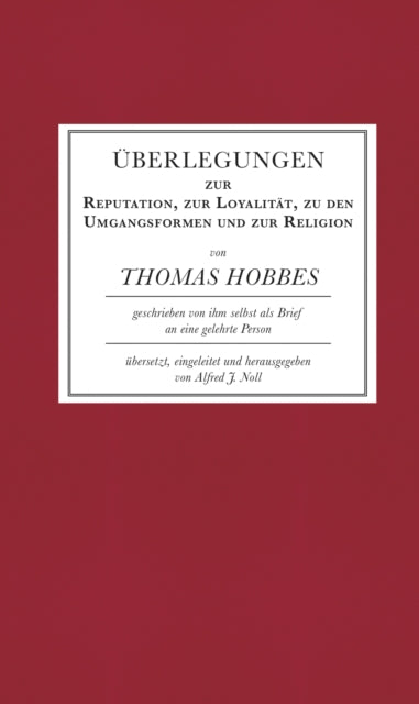 �berlegungen zur Reputation, zur Loyalit�t, zu den Umgangsformen und zur Religion