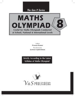 International Maths Olympiad - Class 8(With OMR Sheets)