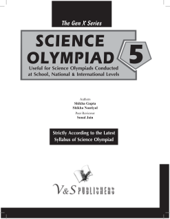 National Science Olympiad - Class 5 (With OMR Sheets)