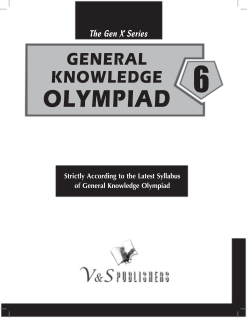 International General Knowledge Olympiad - Class 6(With OMR Sheets)