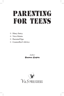 Parenting for Teens