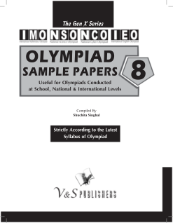 Olympiad Sample Paper 8