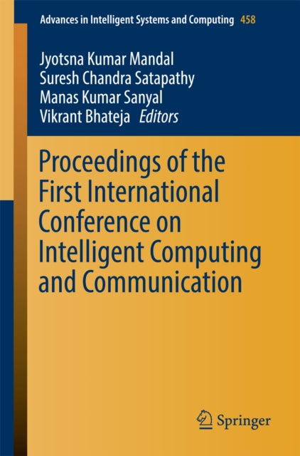 Advances in Intelligent Systems and Computing