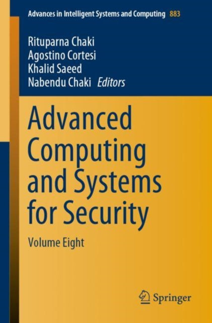 Advances in Intelligent Systems and Computing