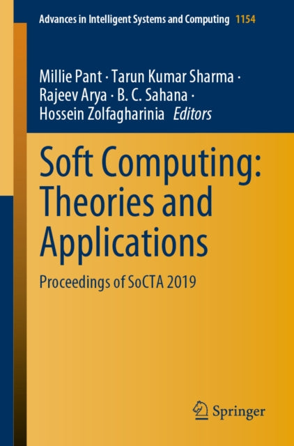 Soft Computing: Theories and Applications