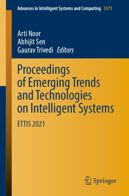 Advances in Intelligent Systems and Computing