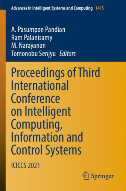 Advances in Intelligent Systems and Computing
